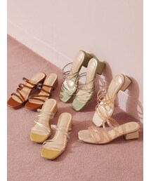 Green　Parks | ・minia クリアチューブサンダル(シューズ)