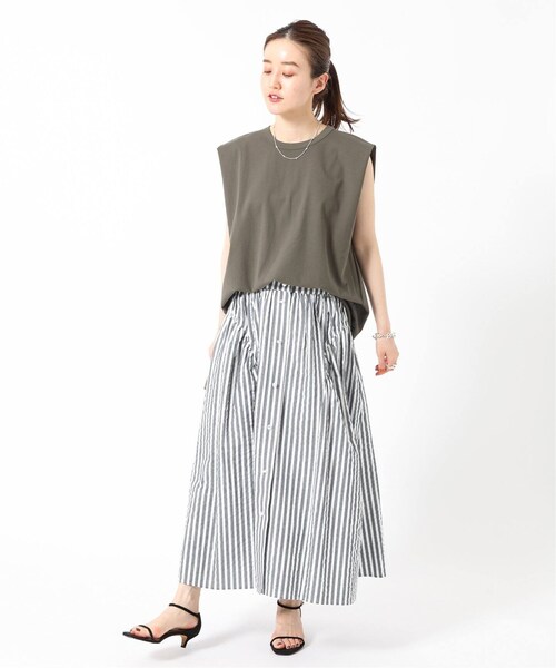 IENA（イエナ）の「《WEB限定追加》サッカーデザインスカート（）」 - WEAR