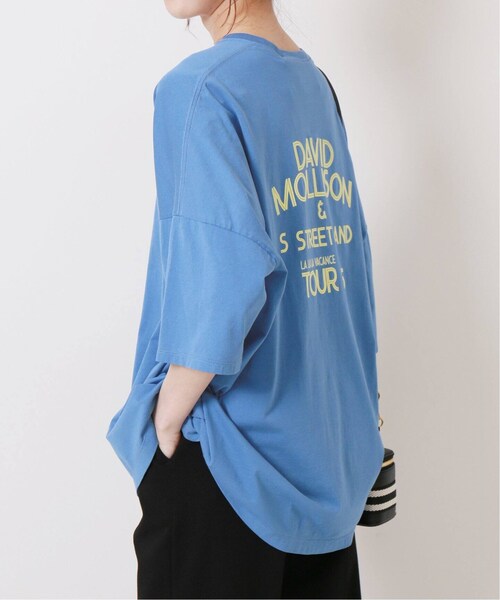 ティッカ×スピックアンドスパン TICCA×Spick and Span 別注DAVID MOLLISONスクエアT ホワイト Spick & Span（スピックアンドスパン）の「≪予約≫【TICCA