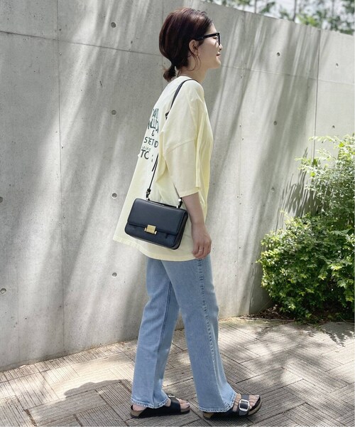 ティッカ×スピックアンドスパン TICCA×Spick and Span 別注DAVID MOLLISONスクエアT ホワイト Spick & Span（スピックアンドスパン）の「≪予約≫【TICCA