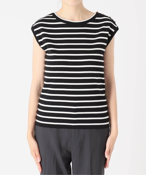 Spick & Span RAYONSTRETCHフレンチプルオーバー 人気の理由教えます！ヘルシーな肌見せで女らしく決まるニット