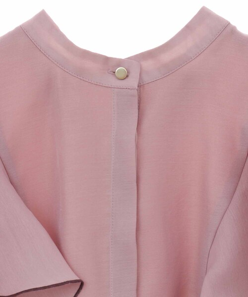 31 Sons de mode（トランテアン　ソン　ドゥ　モード）の「シアーフリル２ＷＡＹブラウス（トップス・レディース・00ブラック/12ライトグレー/32ピンク/52クリーム・36）」の18枚目の写真