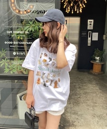 one after another NICE CLAUP | 【PAL Tee】アニマルTシャツ(Tシャツ/カットソー)