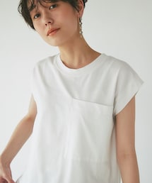 un dix cors（アンディコール）の「《予約》【1枚は持っていたい】サスティナブルビッグポケットカットソー（Tシャツ/カットソー）」