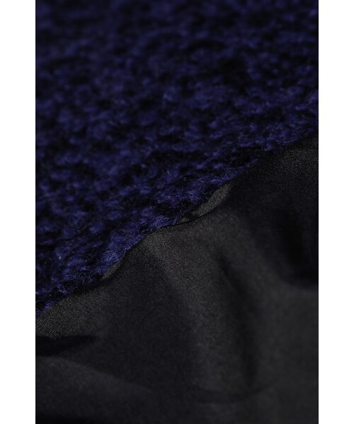 ORENDA（オレンダ）の「就愛耍帥毛圈斜拉鍊騎士外套（ジャケット/アウター・レディース・藍/麻灰・S/M/L/XL）」の7枚目の写真