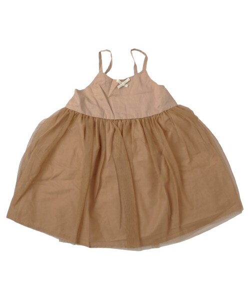 apres les cours（アプレレクール）の「チュールワンピース（ワンピース/ドレス・キッズ・ブラック/ブラウン・80/90/95/100/110/120/130/140）」の2枚目の写真