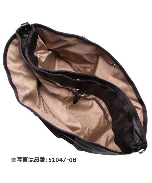 ultima TOKYO（ウルティマトーキョー）の「≪ウルティマ トーキョー／ultima TOKYO≫ロイドⅡ☆仕事帰りのジム通いや出張にもOKビジネストート　51042（ビジネストート・メンズ・ブラック/ネイビー・W56(底部：37cm)×H33×D16 cm）」の4枚目の写真