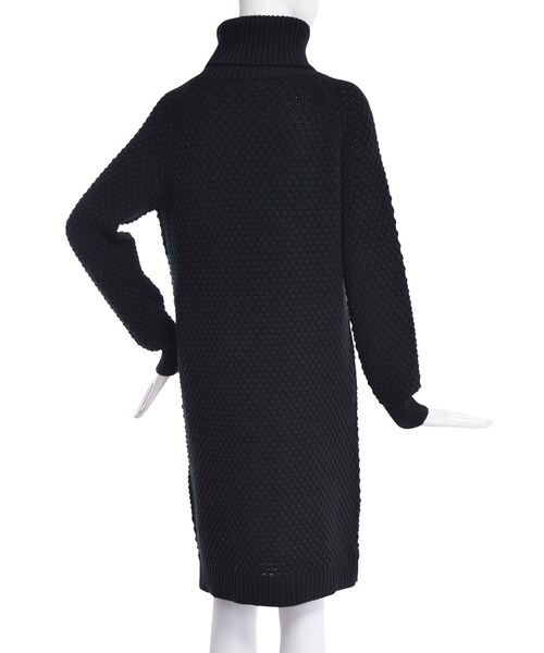 EMODA(エモダ)の「ボリュームH/N knit OP(ワンピース/ドレス・レディース・グレー/ブラック/キャメル・F)」の7枚目の写真