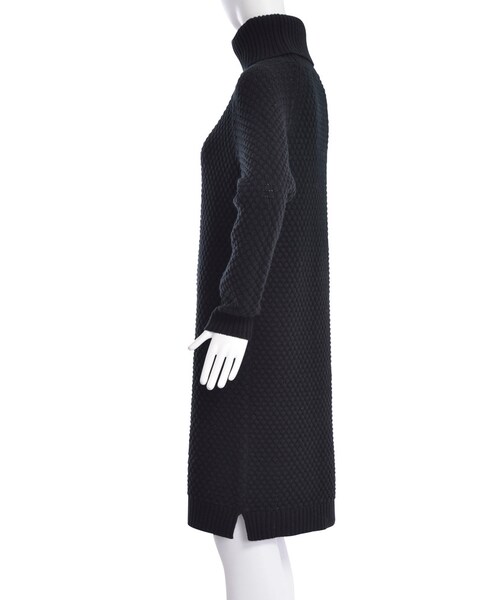 EMODA(エモダ)の「ボリュームH/N knit OP(ワンピース/ドレス・レディース・グレー/ブラック/キャメル・F)」の6枚目の写真