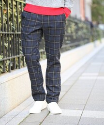 RAGEBLUE | ウールチェックイージーパンツ(パンツ)