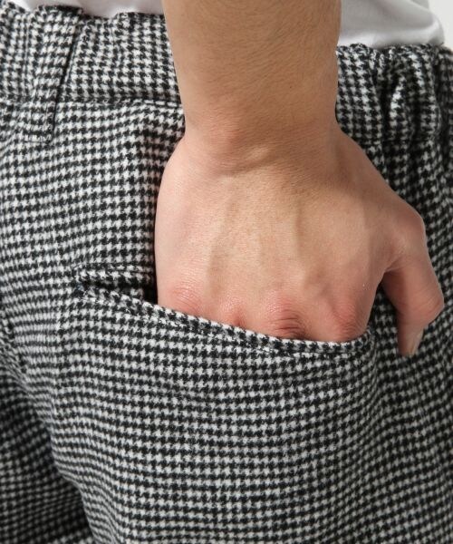 RAGEBLUE(レイジブルー)の「ウールチェックイージーパンツ(パンツ・メンズ・グレーチェック12/グレーチェック18/ネイビーチェック・M/L)」の9枚目の写真