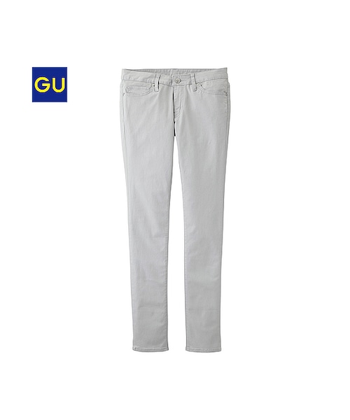 GU（ジーユー）の「（GU）スキニーパンツ（レングス７８ｃｍ）（WOMEN ⁄ ジーンズ・レディース・BLACK/OFF WHITE/NAVY/LIGHT GRAY/OLIVE/BEIGE・67/61/73/64/58/70）」の3枚目の写真