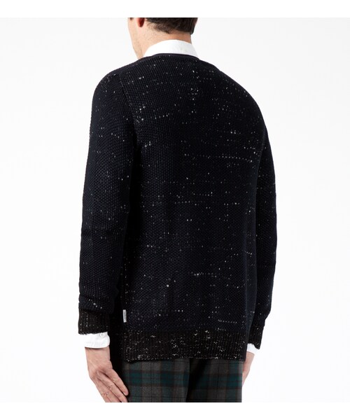 LIFUL MINIMAL GARMENTS.（ライフルミニマルガーメンツ）の「Navy Midnight Knit Cardigan（その他・メンズ・other・S/M/L）」の4枚目の写真