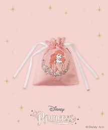 3coins（3coins）の「【ディズニープリンセス】サテン巾着：Sサイズ（その他雑貨・レディース）」