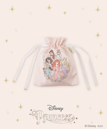 3coins（3coins）の「【ディズニープリンセス】サテン巾着：Sサイズ（その他雑貨・レディース）」