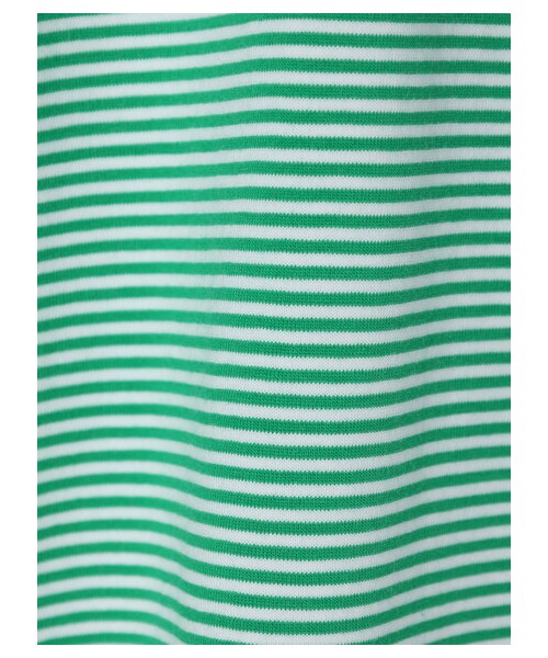 Green　Parks（グリーンパークス）の「・Petit Fleur ピンボーダーTシャツ（トップス・ブラック/ピンク/イエロー/グリーン・F）」の21枚目の写真