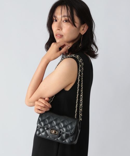 BARNYARDSTORM（バンヤードストーム）の「AULENTTI/キルトBAG（バッグ・レディース・ブラック19/ベージュ55/グリーン70・FREE）」の8枚目の写真