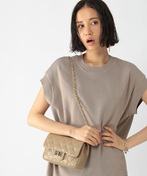 BARNYARDSTORM（バンヤードストーム）の「AULENTTI/キルトBAG（バッグ・レディース・ブラック19/ベージュ55/グリーン70・FREE）」の11枚目の写真