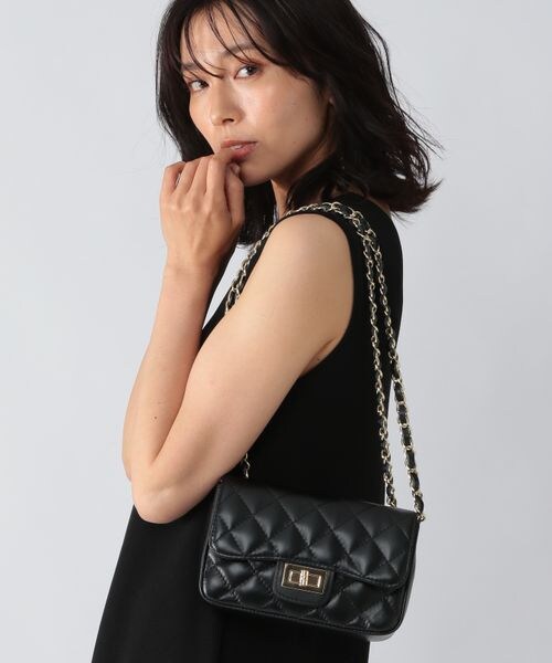 BARNYARDSTORM（バンヤードストーム）の「AULENTTI/キルトBAG（バッグ・レディース・ブラック19/ベージュ55/グリーン70・FREE）」の7枚目の写真