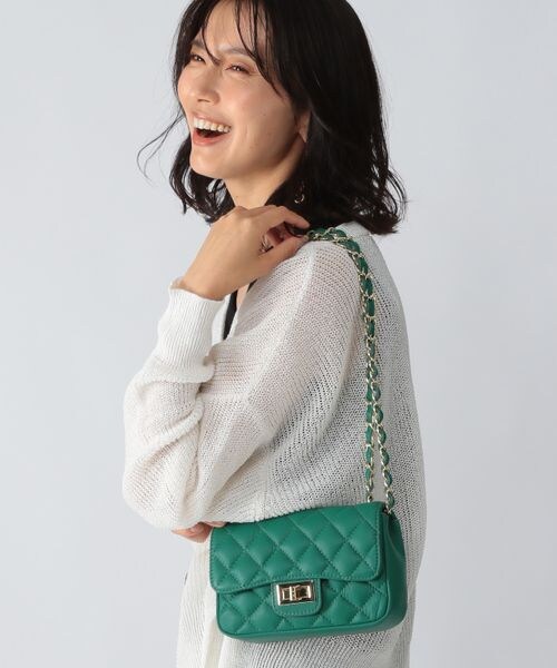 BARNYARDSTORM（バンヤードストーム）の「AULENTTI/キルトBAG（バッグ・レディース・ブラック19/ベージュ55/グリーン70・FREE）」の17枚目の写真