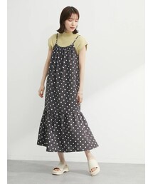 Green　Parks | ・SUGAR SPOON ドットギャザーキャミワンピ(ワンピース/ドレス)
