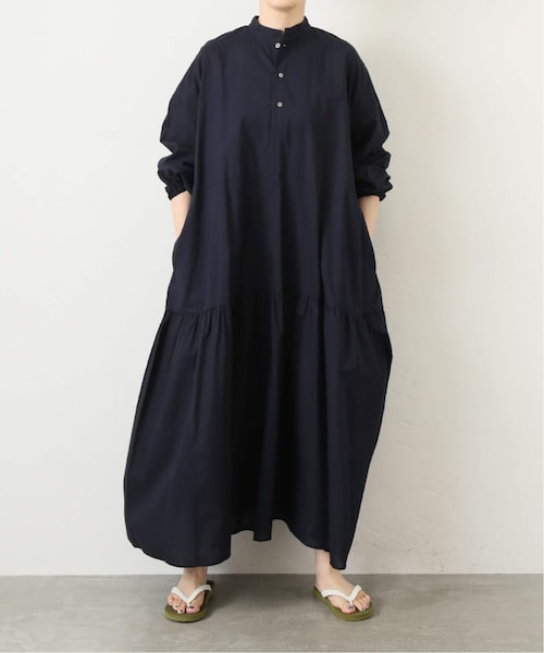 【極美品】ジャーナルスタンダードラックス キャンブリック ティアード ワンピース 極美品】ジャーナルスタンダードラックス キャンブリック
