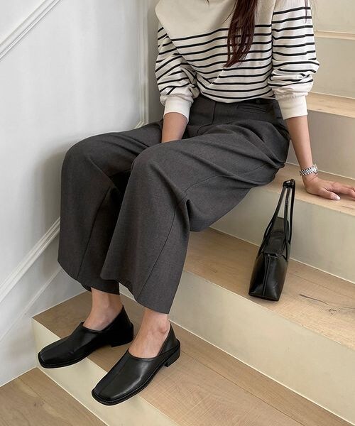 ALAND（エーランド）の「SAPPUN／Leanoローファー（シューズ・レディース・ブラック(19)/ナチュラル(51)/アイボリー(52)・XS(22.5cm)/M(23.5cm)/XL(24.5cm)）」の7枚目の写真