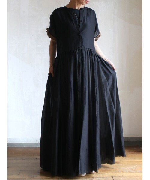 Tabrik（タブリク）の「リネンパフブラウス 濃泥（）」 - WEAR