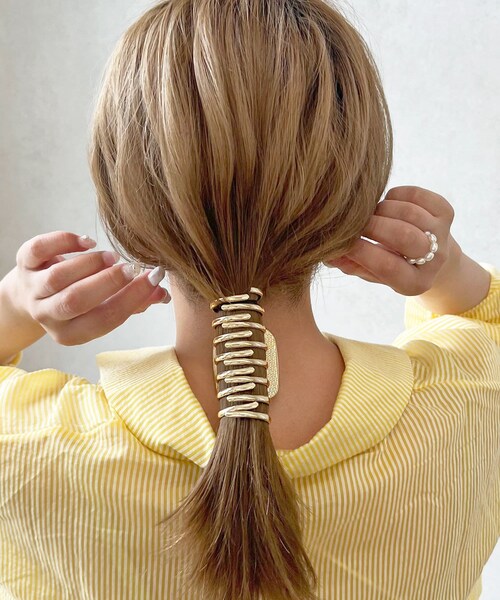Lattice(Lattice)の「メタルクリップ(その他ヘアアクセサリー・レディース・ゴールド/シルバー・0)」の1枚目の写真