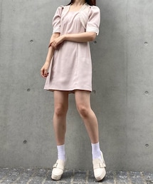 TITTY&CO. | 【TITTY&CO.】シアーボレロワンピース(ワンピース/ドレス)