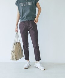 un dix cors（アンディコール）の「《予約》【moname(モナーム)】イージーテーパードパンツ（その他パンツ）」