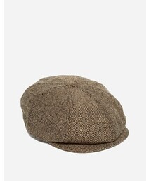 BRIXTON | Brixton Brood Flat Cap - Brown(帽子)