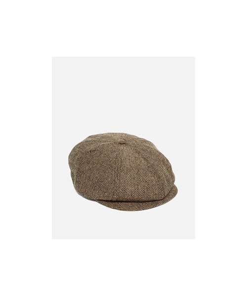 BRIXTON(ブリクストン)の「Brixton Brood Flat Cap - Brown(帽子・メンズ・Brown・M/S/L)」の1枚目の写真