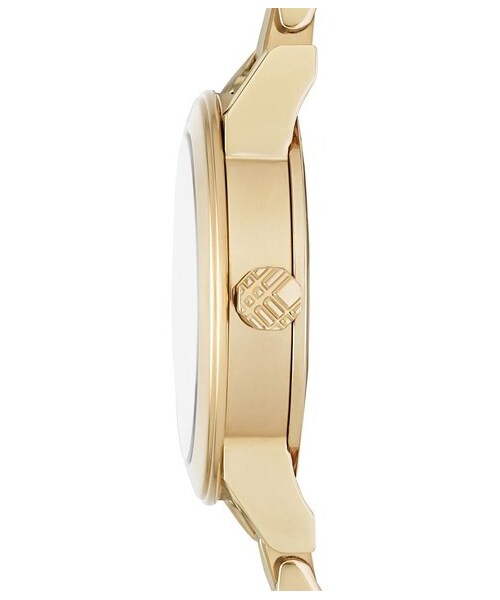 BURBERRY(バーバリー)の「Burberry Check Stamped Bracelet Watch, 26mm(アナログ腕時計・レディース・Gold)」の2枚目の写真