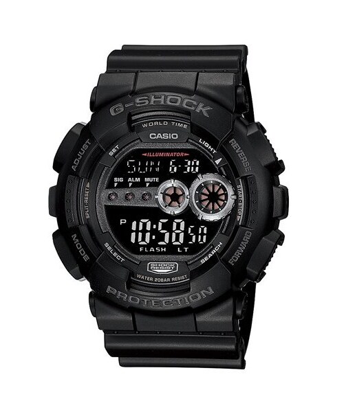 G-SHOCK（ジーショック）の「G-Shock 'Super Luminosity' Digital Watch, 48mm（アナログ腕時計・レディース・Black）」の2枚目の写真