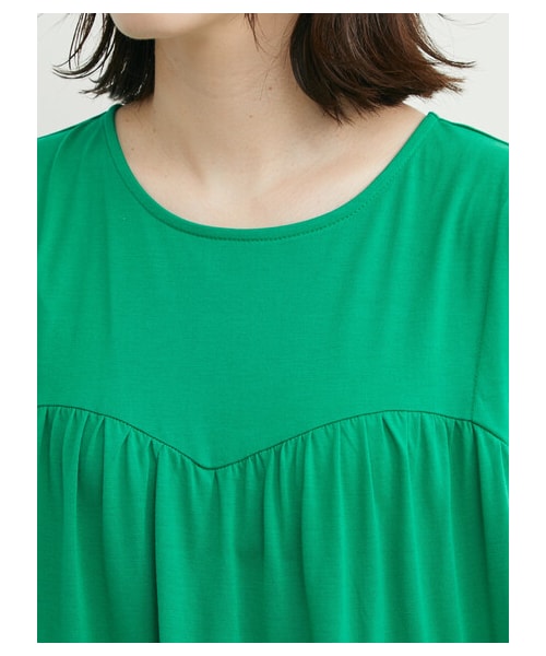 Green　Parks（グリーンパークス）の「・SUGAR SPOON ティアードロングワンピース（ワンピース/ドレス・ブラック/グリーン/ブルー・F）」の7枚目の写真