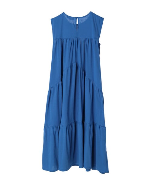 Green　Parks（グリーンパークス）の「・SUGAR SPOON ティアードロングワンピース（ワンピース/ドレス・ブラック/グリーン/ブルー・F）」の12枚目の写真