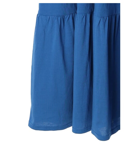 Green　Parks（グリーンパークス）の「・SUGAR SPOON ティアードロングワンピース（ワンピース/ドレス・ブラック/グリーン/ブルー・F）」の15枚目の写真