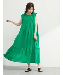 Green　Parks | ・SUGAR SPOON ティアードロングワンピース(ワンピース/ドレス)