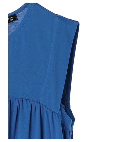 Green　Parks（グリーンパークス）の「・SUGAR SPOON ティアードロングワンピース（ワンピース/ドレス・ブラック/グリーン/ブルー・F）」の14枚目の写真