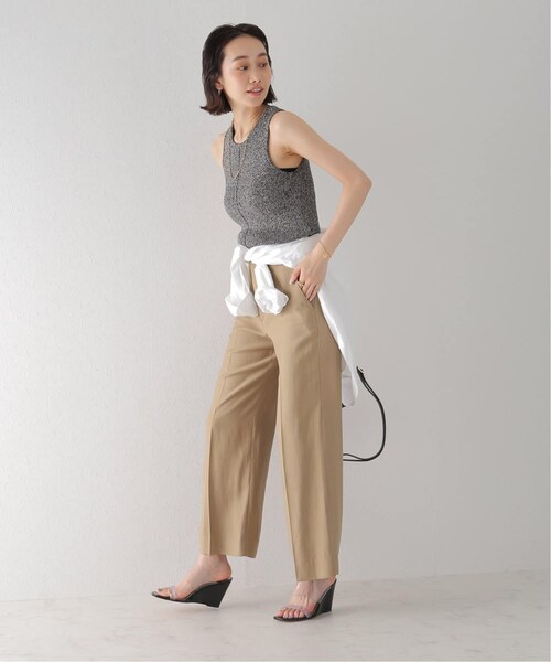 新品☆plageシルクリネンアメスリトップス plage（プラージュ）の「シルクリネンアメスリトップス（）」 - WEAR