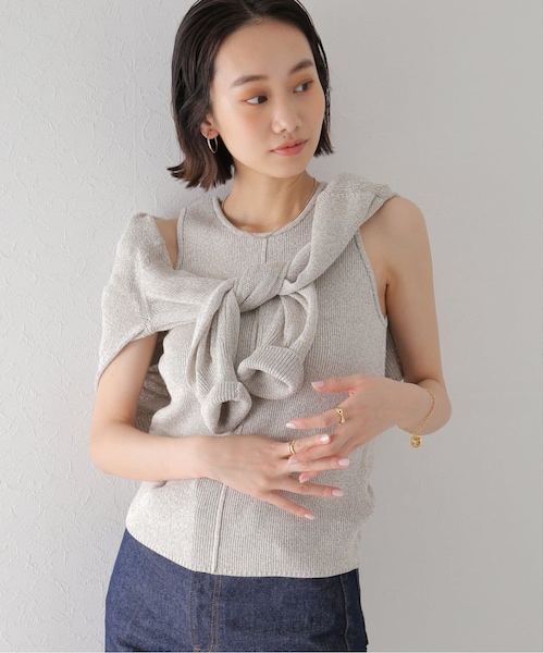 新品☆plageシルクリネンアメスリトップス plage（プラージュ）の「シルクリネンアメスリトップス（）」 - WEAR