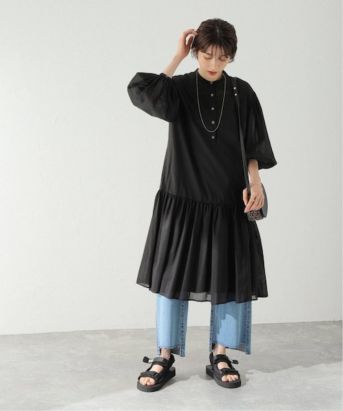 Spick & Span（スピックアンドスパン）の「GIZAギャザーミニワンピース