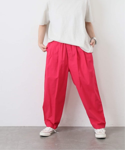 journal standard luxe パンツ JOURNAL STANDARD LUXE パンツ ストレッチワッシャー クロス