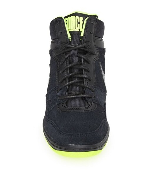 NIKE(ナイキ)の「Nike 'Force Sky High' Sneaker (Women)(スニーカー・レディース・Black/ Black Wood・8 M/8.5 M/9 M/9.5 M/10 M/10.5 M/11 M/5.5 M/6 M/6.5 M/7 M/7.5 M)」の2枚目の写真