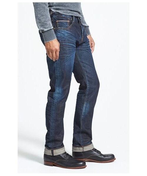 PRPS（ピーアールピーエス）の「PRPS 'Demon' Slim Straight Leg