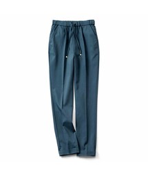 Live in comfort（リブインコンフォート）の「リブ イン コンフォート きちんと見えなのにらくちん 使えるテーパードイージーパンツ〈グレイッシュブルー〉（レディースファッション > ボトムス > パンツ）」