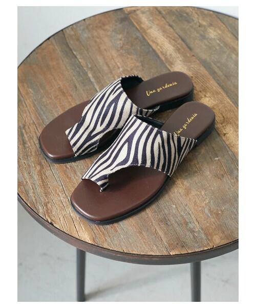 Green　Parks（グリーンパークス）の「・minia カバートングサンダル（シューズ・ブラック/その他・S/M/L/LL）」の14枚目の写真