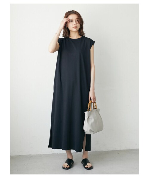 Green　Parks（グリーンパークス）の「・minia カバートングサンダル（シューズ・ブラック/その他・S/M/L/LL）」の2枚目の写真