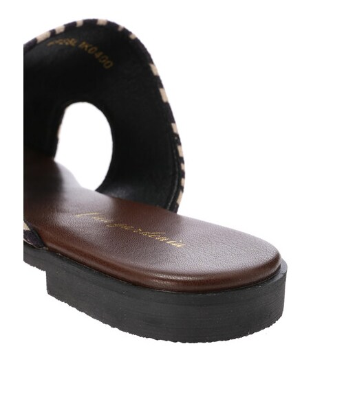 Green　Parks（グリーンパークス）の「・minia カバートングサンダル（シューズ・ブラック/その他・S/M/L/LL）」の9枚目の写真